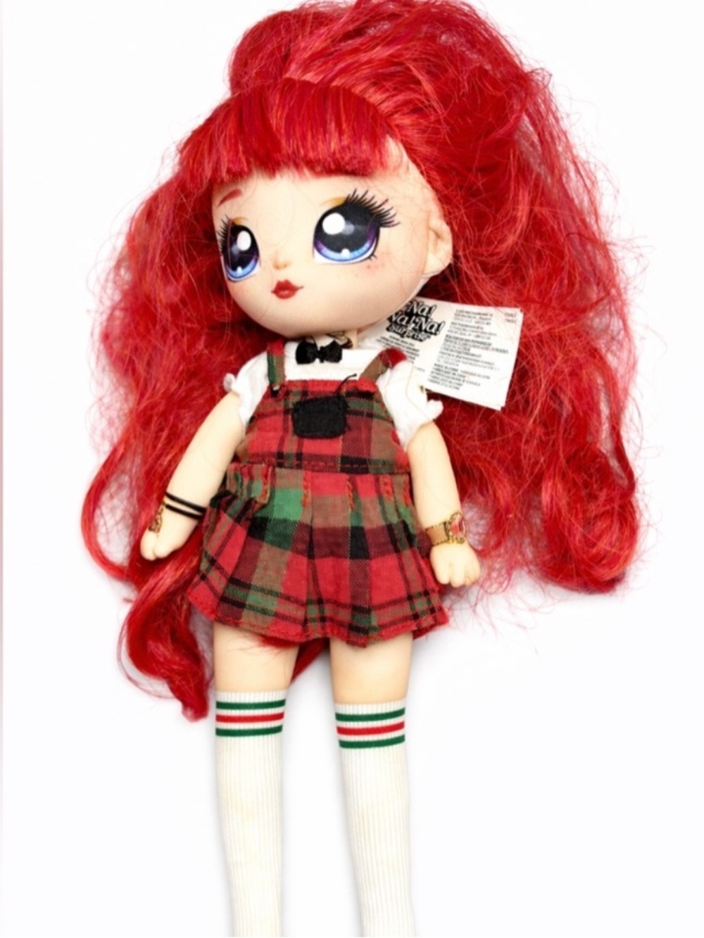 Na! Na! Na! Surprise Doll – Red Hair – Plaid Outfit – Pre-Owned